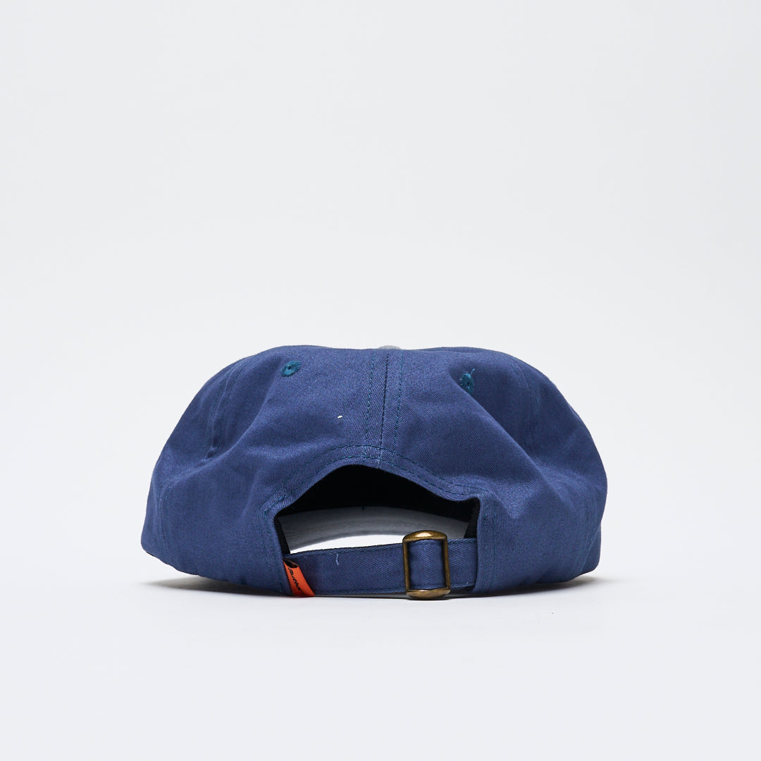 Butter Goods - Rodent 6 Panel Cap (Navy/Washed Slate)