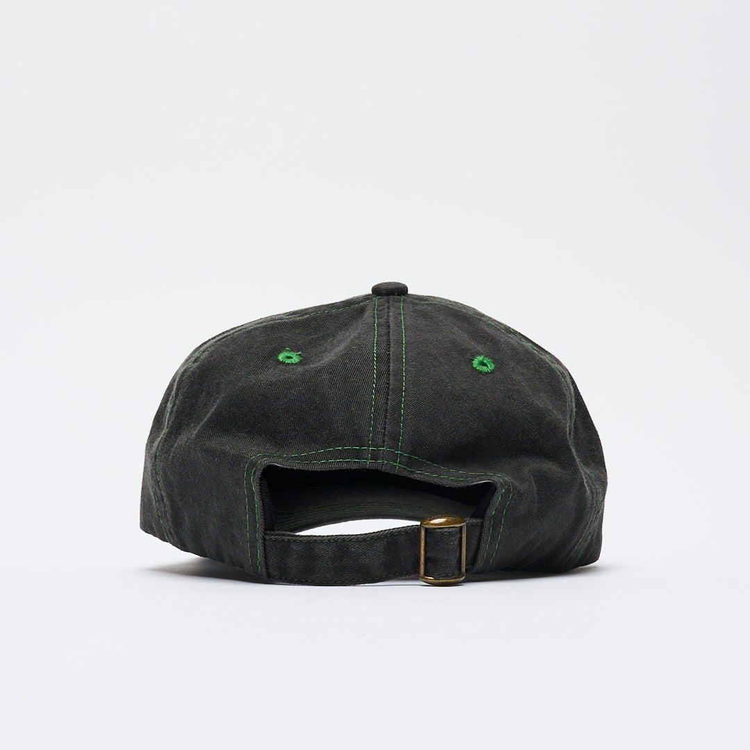 Butter Goods - Swirl 6 Panel Cap (Washed Black)