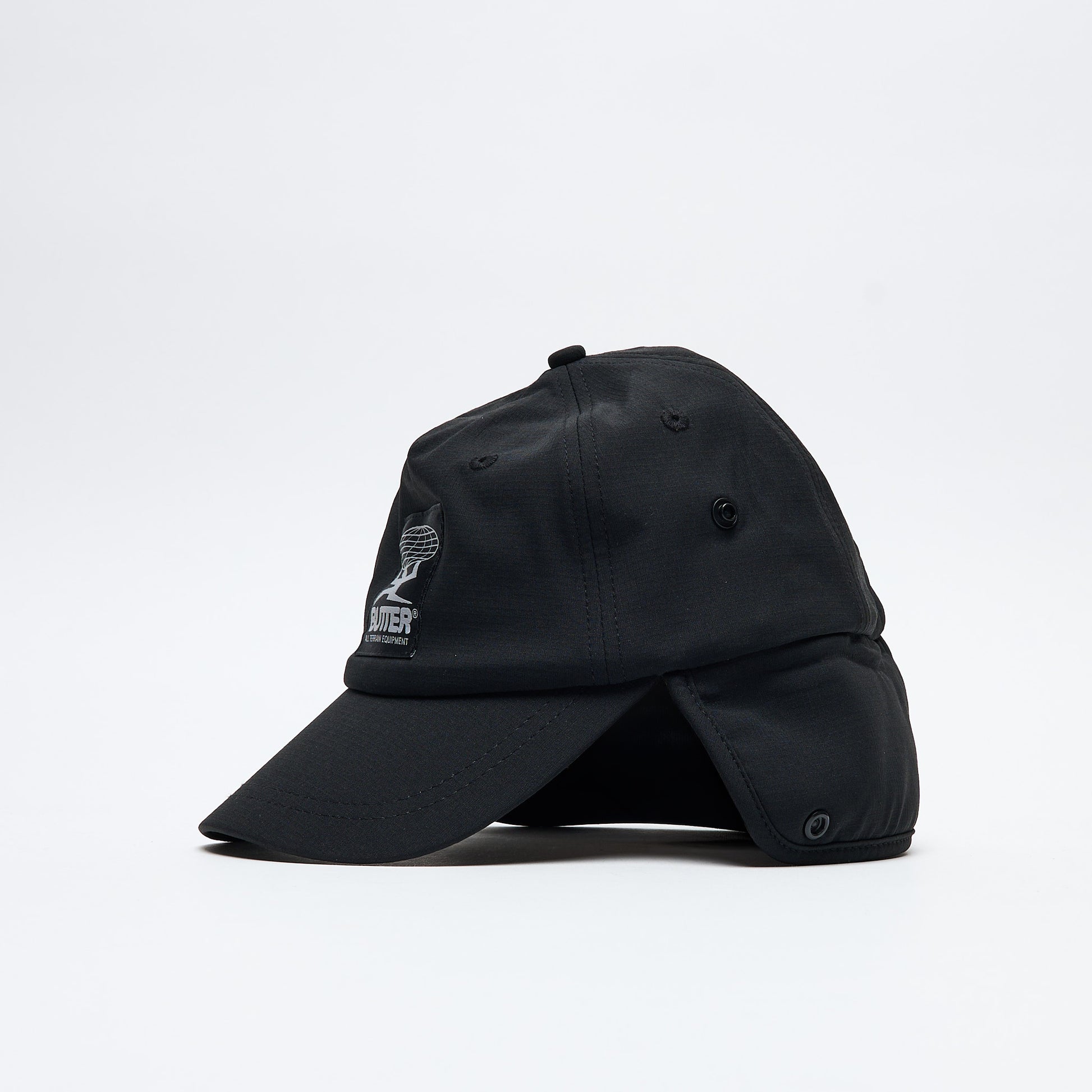 Butter Goods - All Terrain 5 Panel Cap (Black)