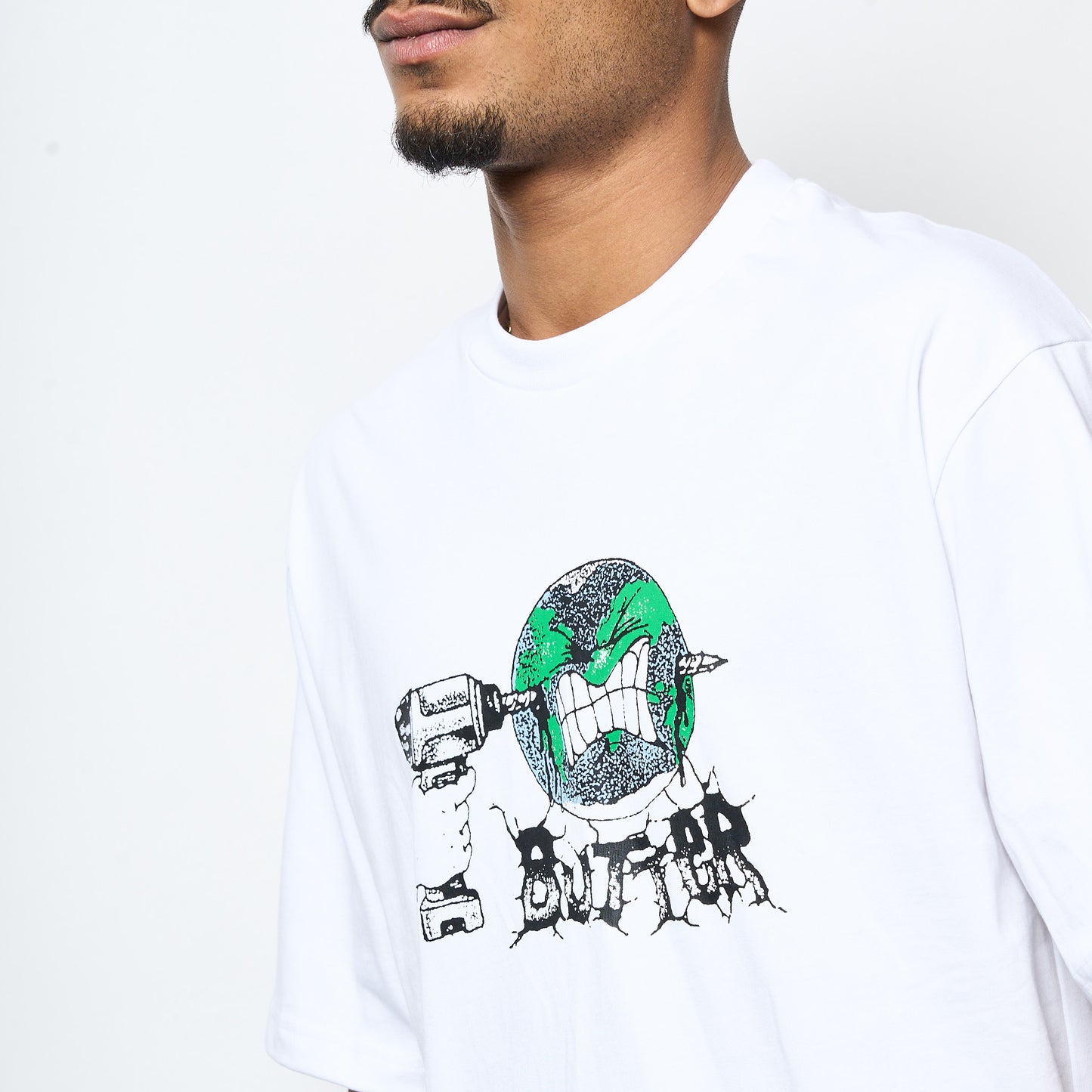 Butter Goods - Drill Tee (White)