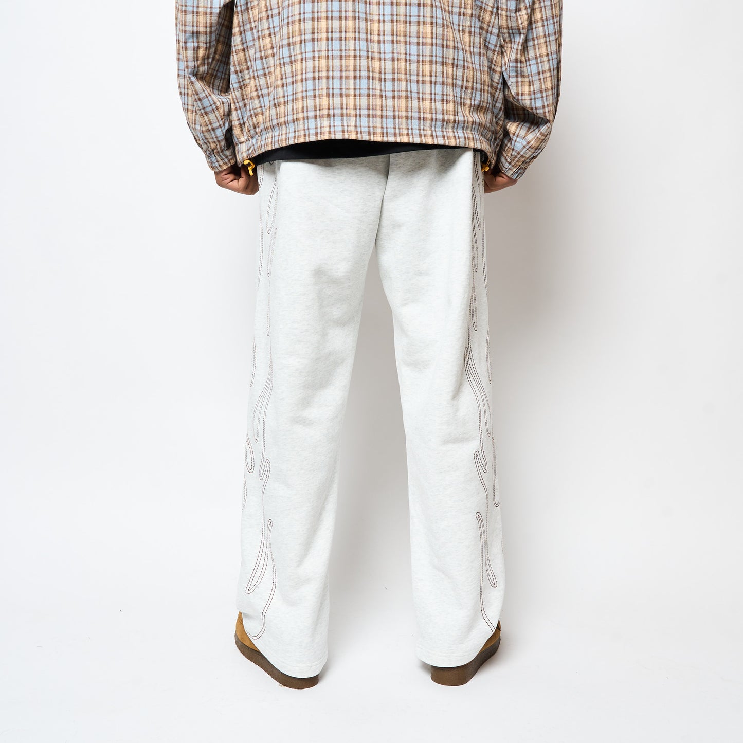 Butter Goods - Flame Fleece Pants (Ash)