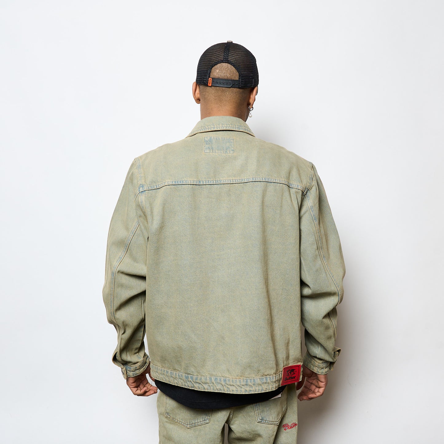 Butter Goods - Garage Denim Jacket (Sunfade Blue)
