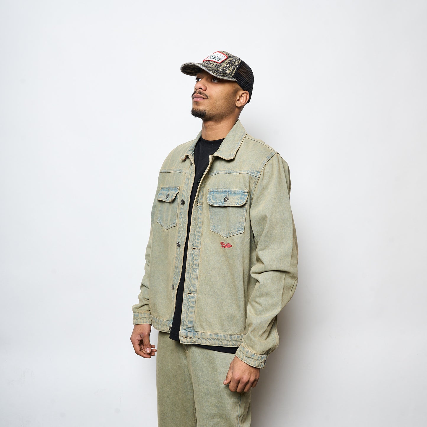 Butter Goods - Garage Denim Jacket (Sunfade Blue)