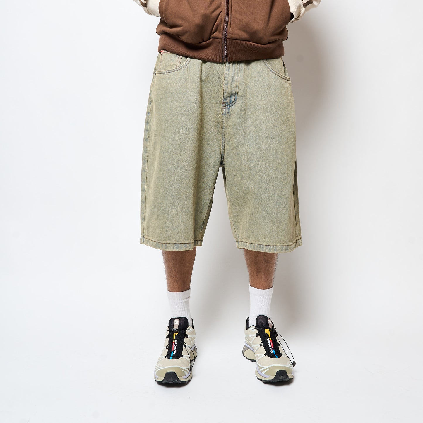 Butter Goods - Garage Denim Shorts (Sunfade Blue)