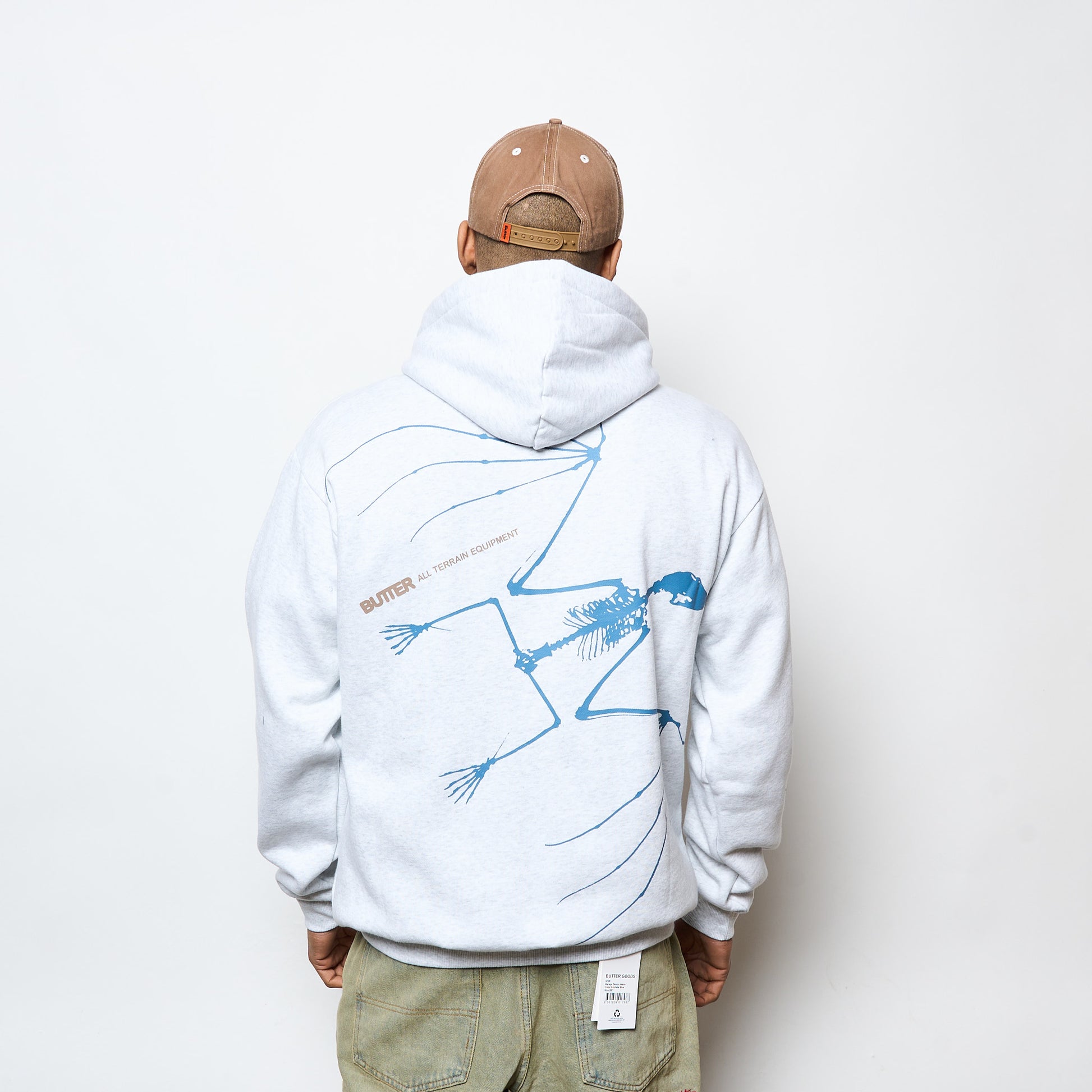 Butter Goods - Nocturnal Pullover Hood (Ash)