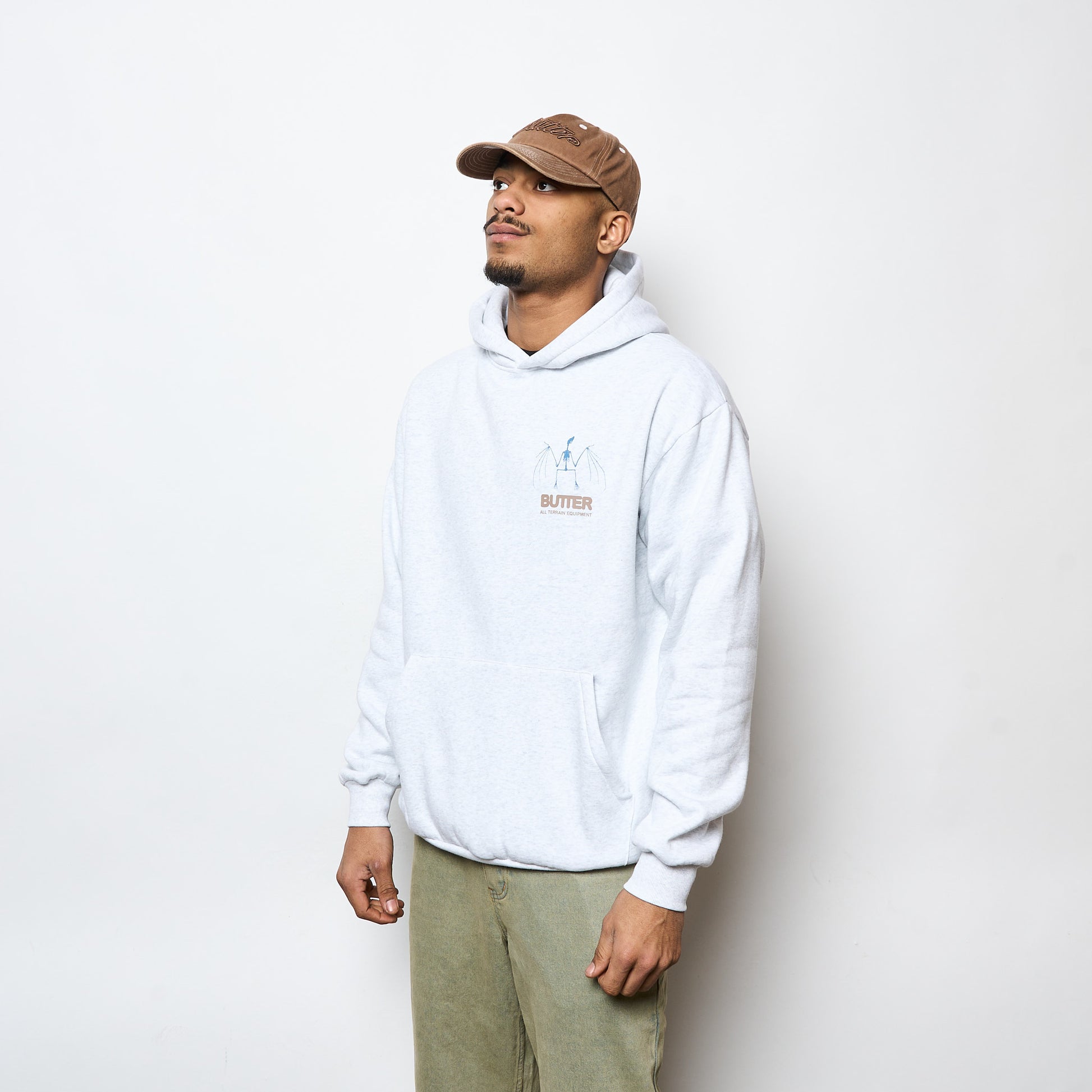 Butter Goods - Nocturnal Pullover Hood (Ash)