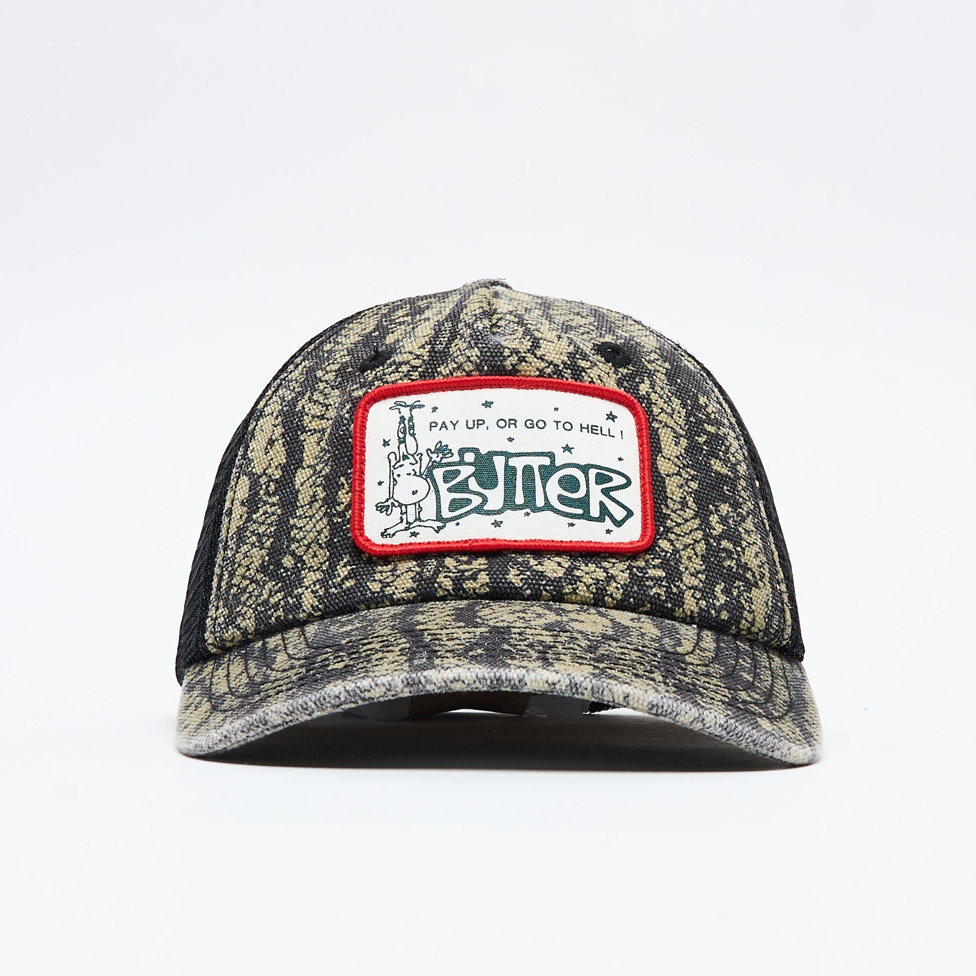 Butter Goods - Pay Up Trucker Cap (Lowland Camo)