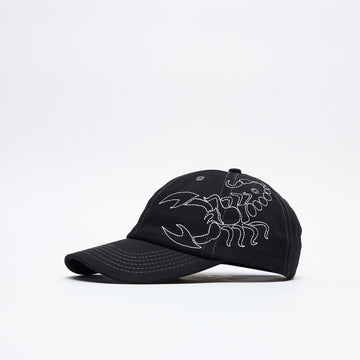 Butter Goods - Scorpion 6 Panel Cap (Black)