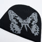 Bye Jeremy - Butterfly Beanie (Black)