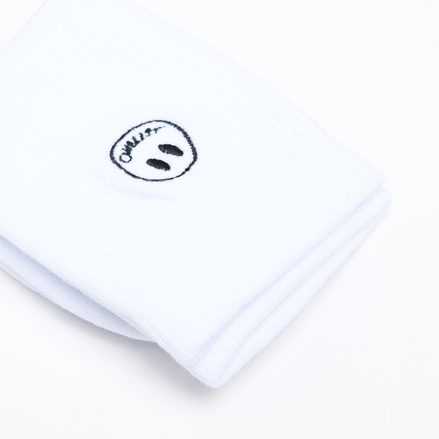 Civilist -  Mono Smiler Socks (White)