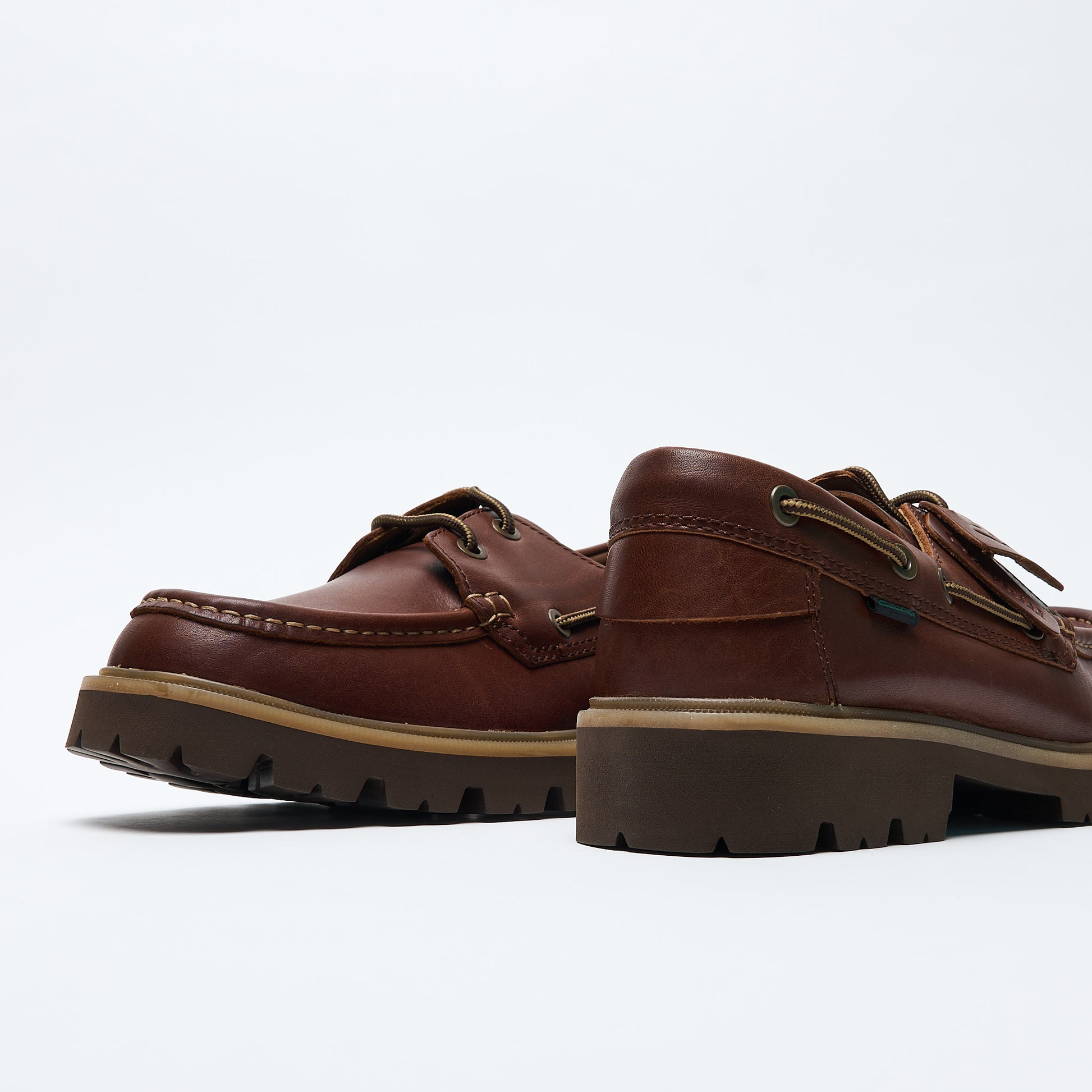 Clarks - Cleyhill Boat Men (Brown Leather)