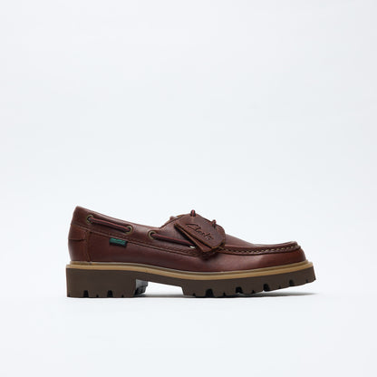 Clarks - Cleyhill Boat Women (Dark Brown Leather)