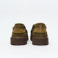 Clarks Signature Cleyhill Boat Suede Men Moss