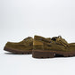 Clarks Signature Cleyhill Boat Suede Men Moss