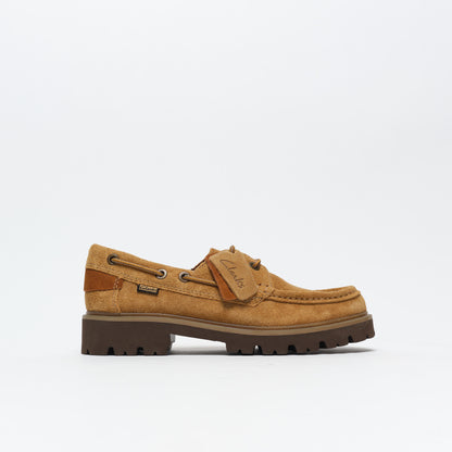 Clarks Originals - Cleyhill Boat Wheat Suede Men
