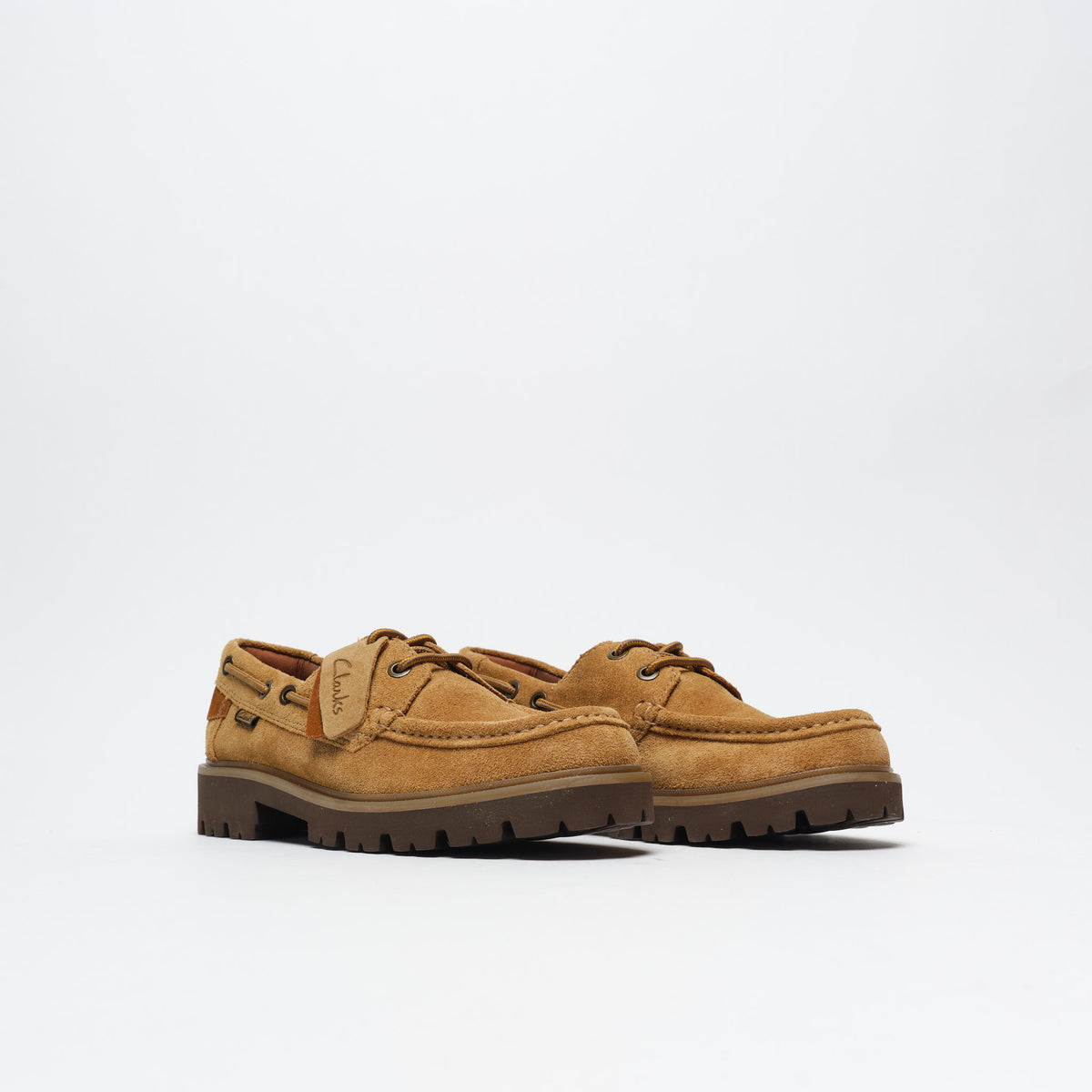 Clarks Originals - Cleyhill Boat Wheat Suede Men
