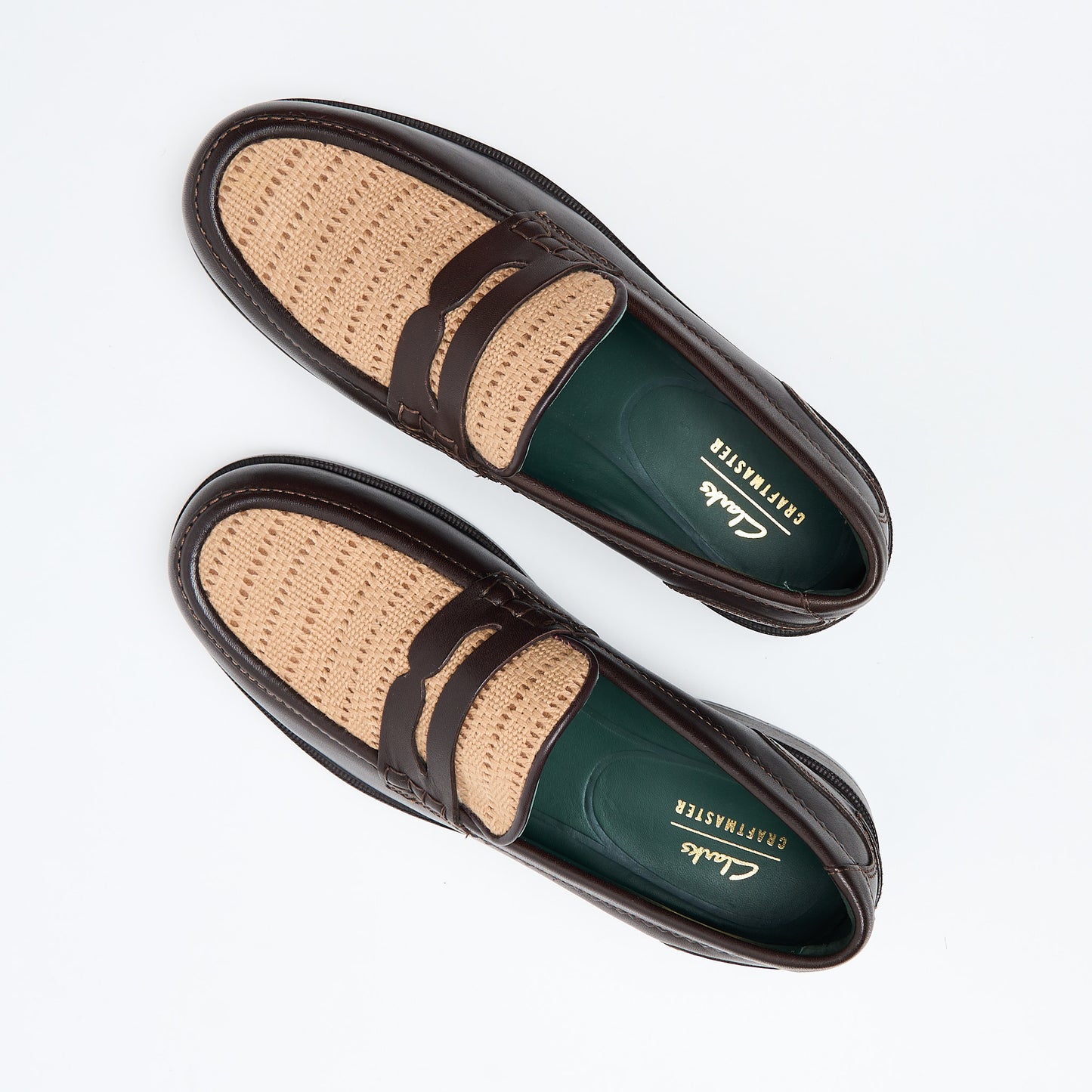 Clarks Signature - Men Craftjames Low Leather (Brown/Interest)