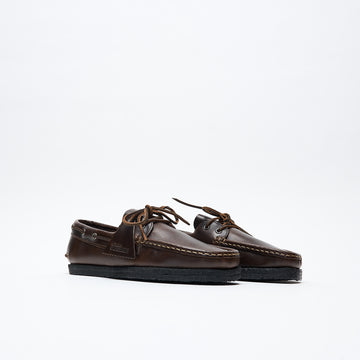 Clarks Originals - Godney Boat Leather (Brown/Black)