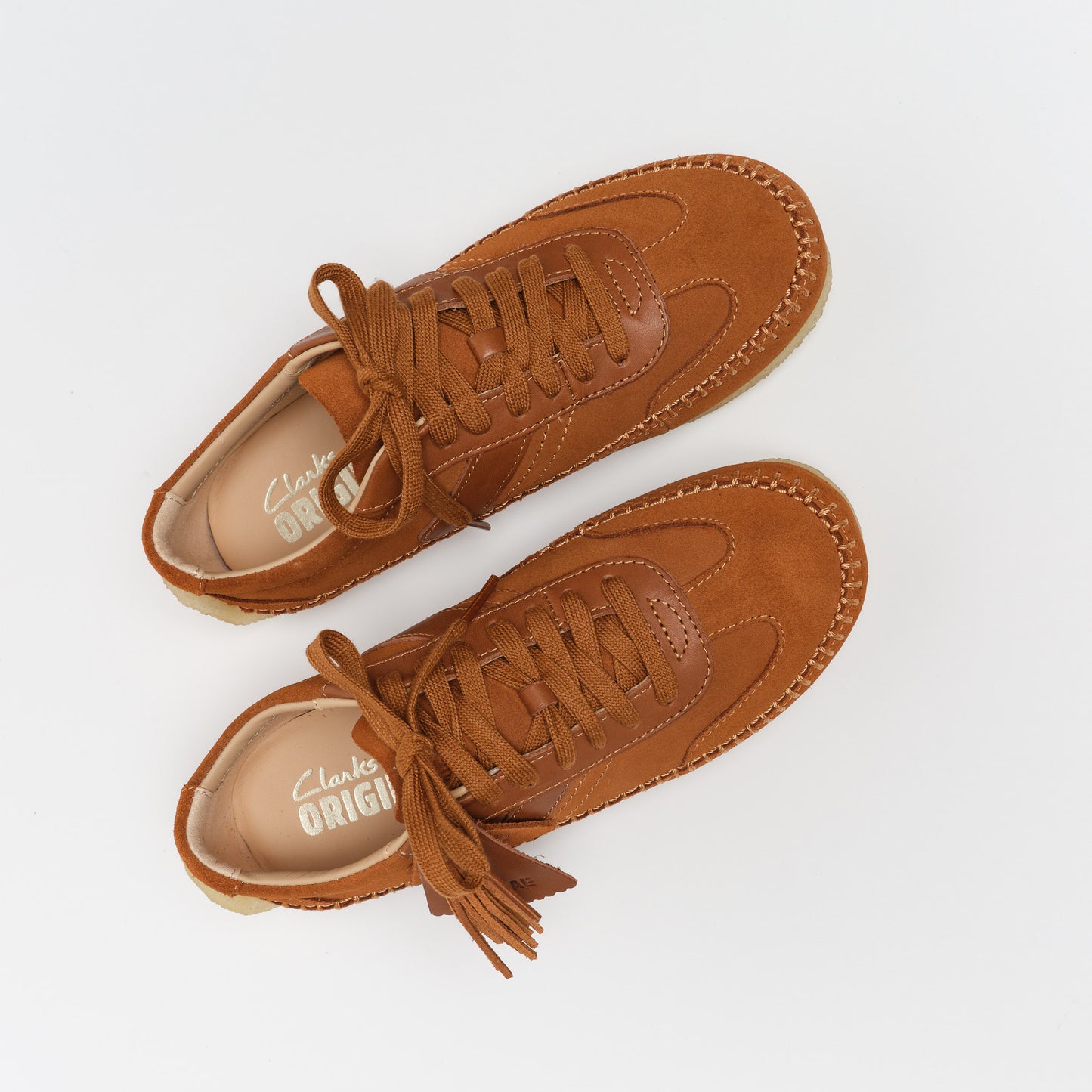 Clarks Originals Tor Low Ginger Suede W