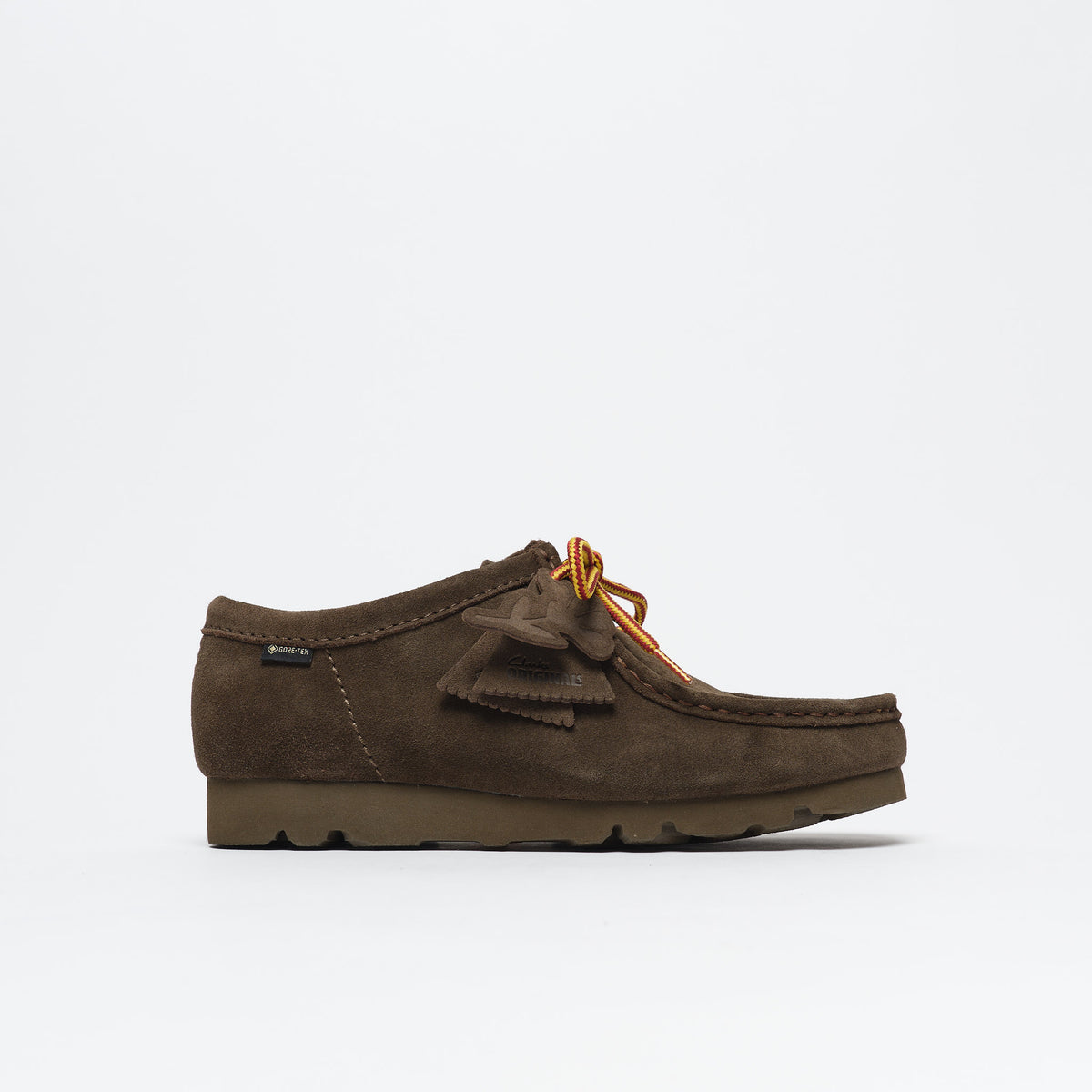 Clarks Originals Wallabee GTX Suede Men Dark Olive