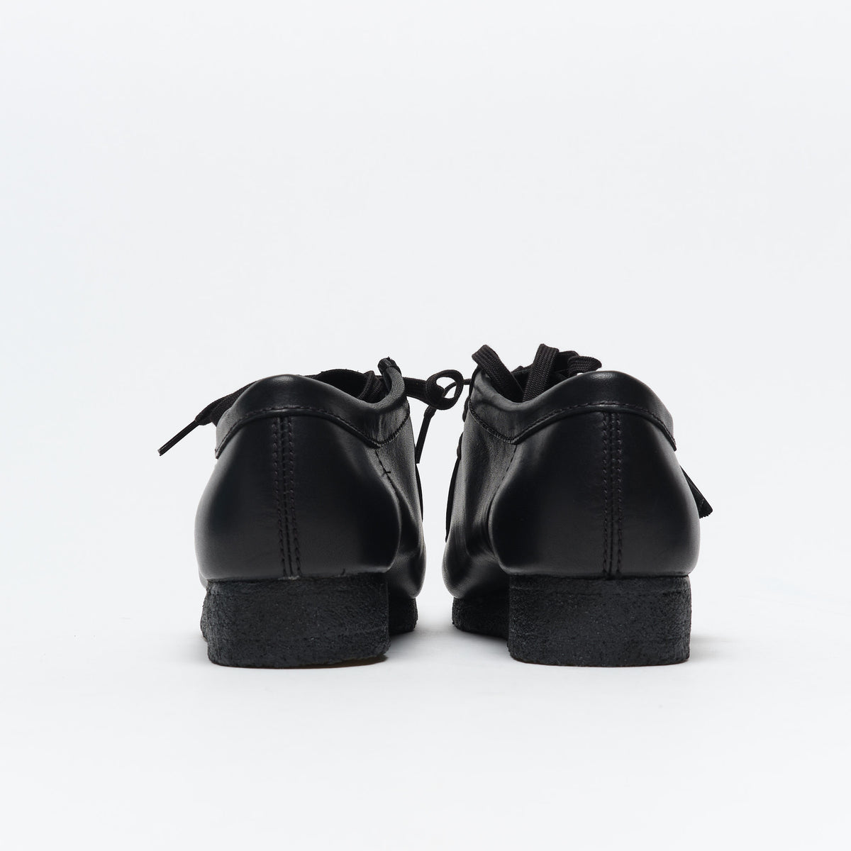 Clarks Originals Wallabee Black Leather Men