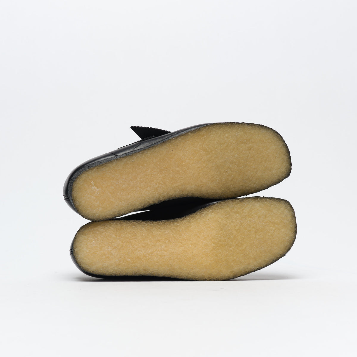 Clarks Originals Wallabee Black Leather Men