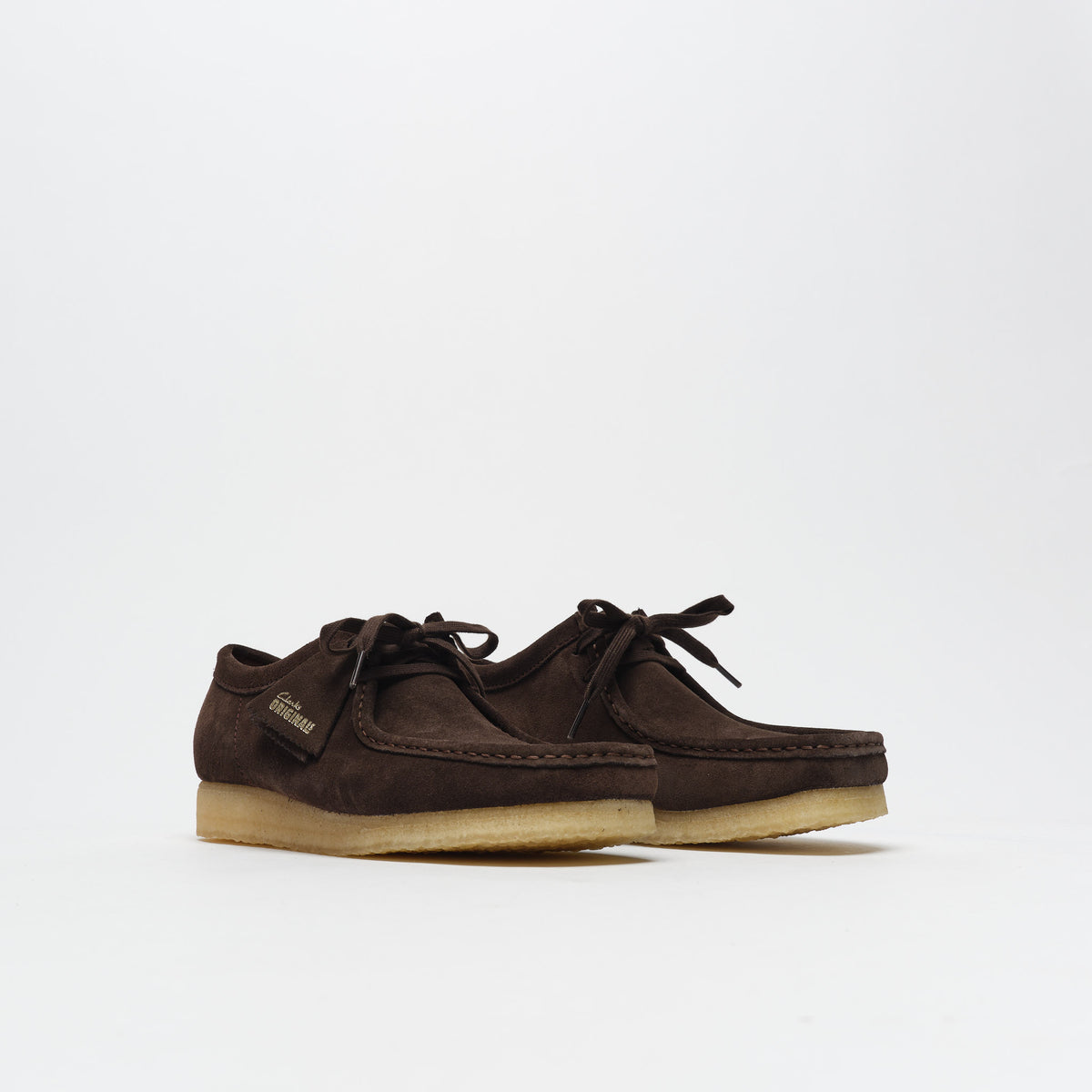 Clarks Originals Wallabee Dark Brown Suede