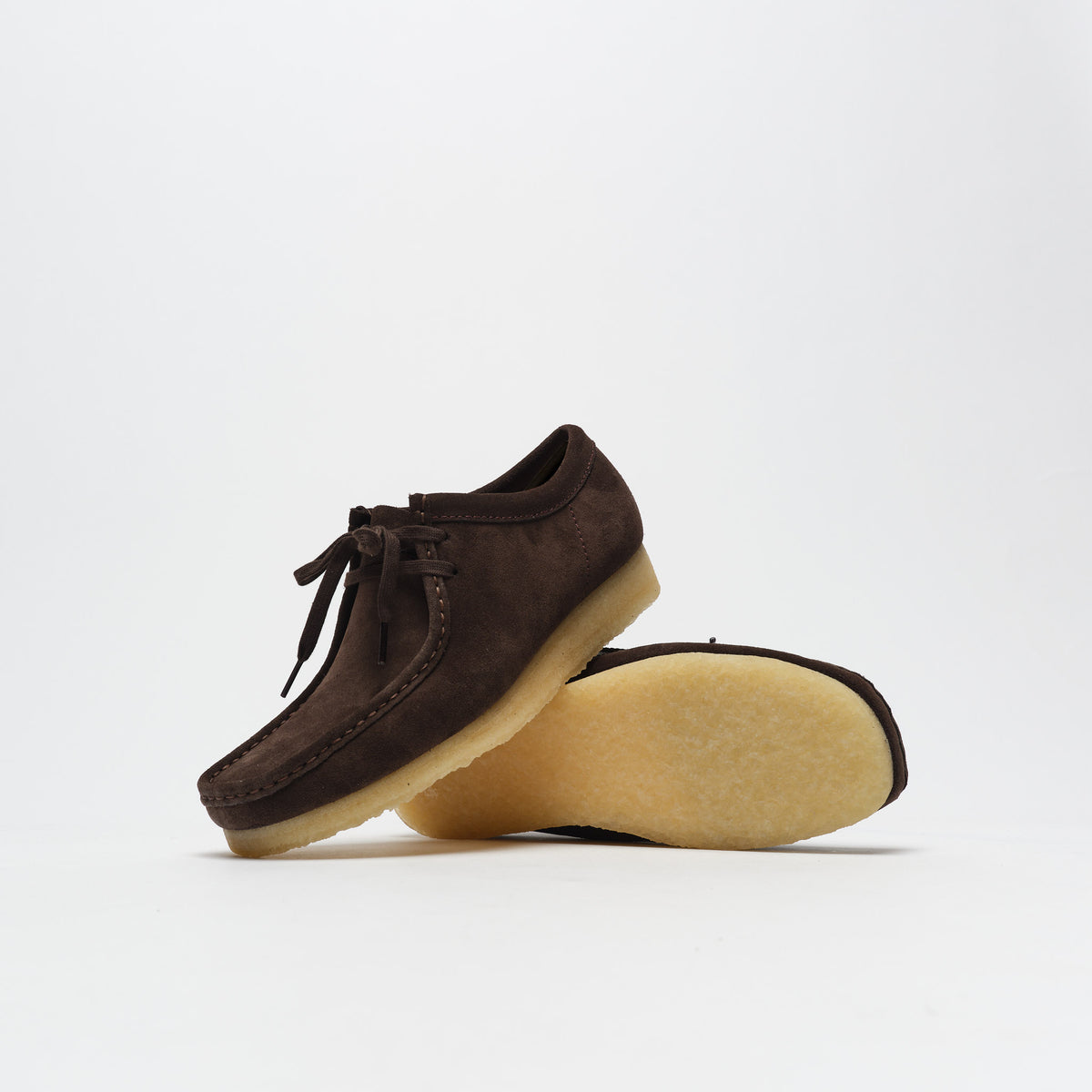 Clarks Originals Wallabee Dark Brown Suede