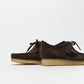 Clarks Originals Wallabee Dark Brown Suede