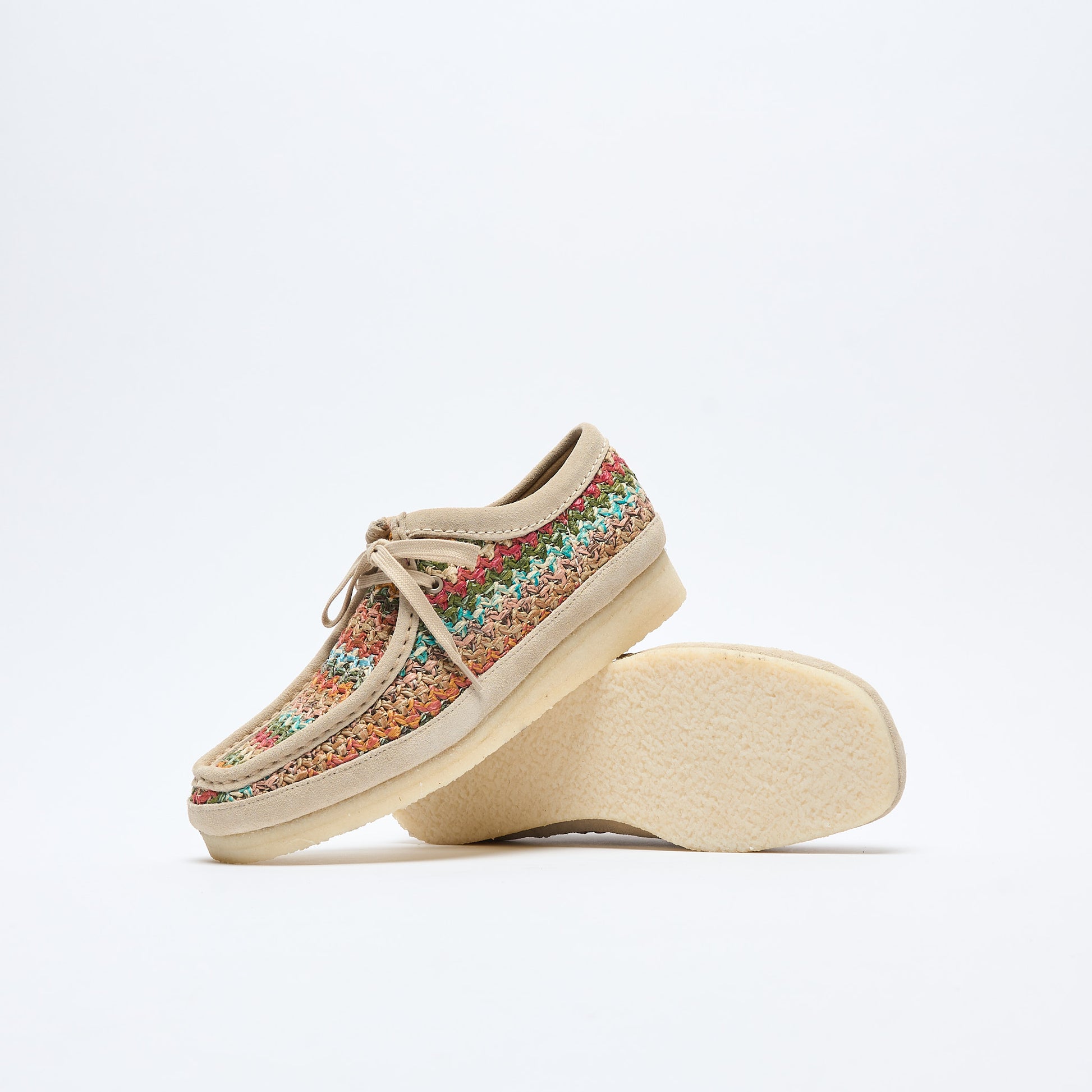 Clarks Originals - Men Wallabee "Somerset Pack" (Multi Raffia)
