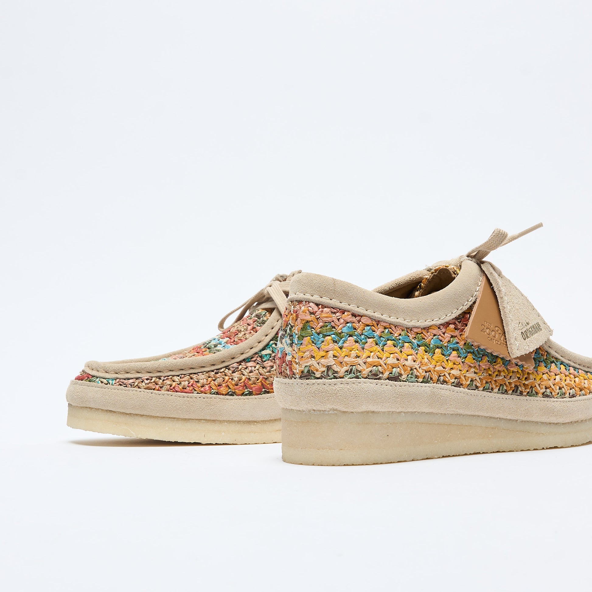 Clarks Originals - Men Wallabee "Somerset Pack" (Multi Raffia)