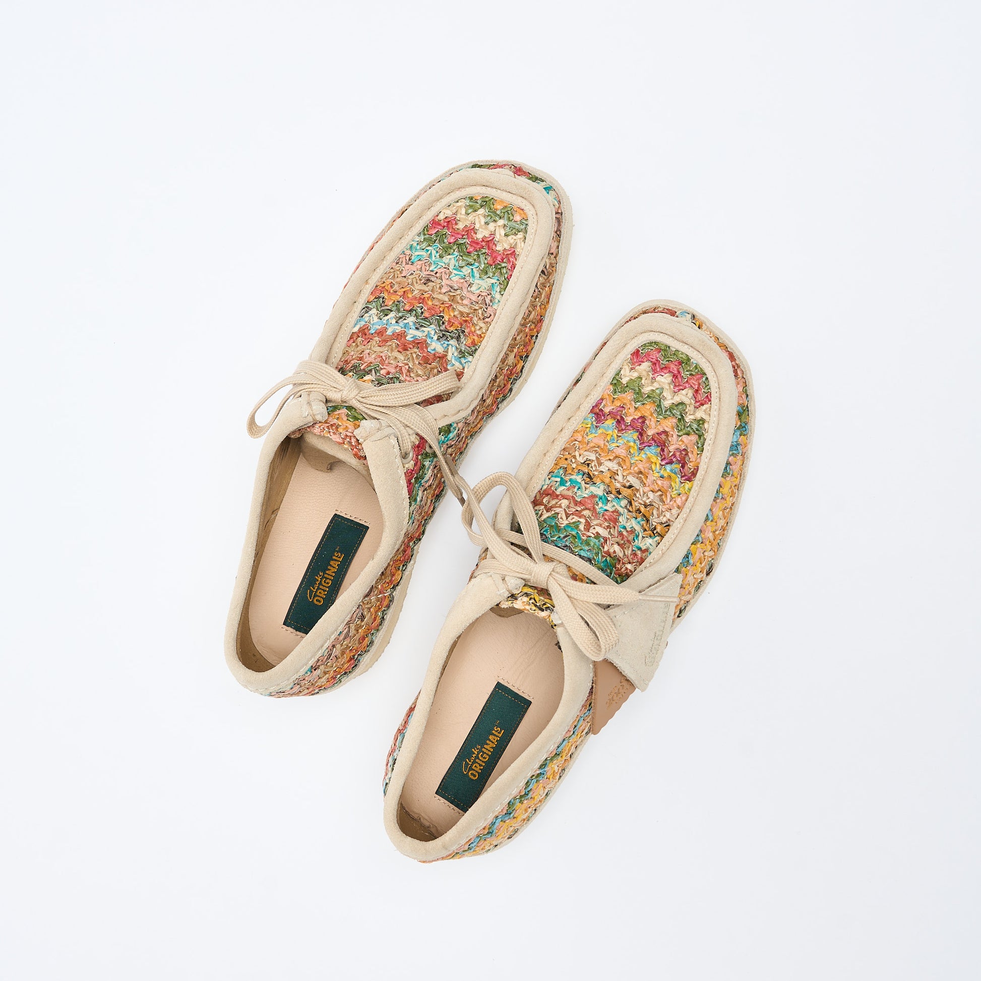Clarks Originals - Men Wallabee "Somerset Pack" (Multi Raffia)
