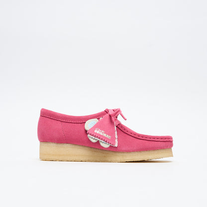 Clarks Originals - Women Wallabee Suede (Pink Interest)