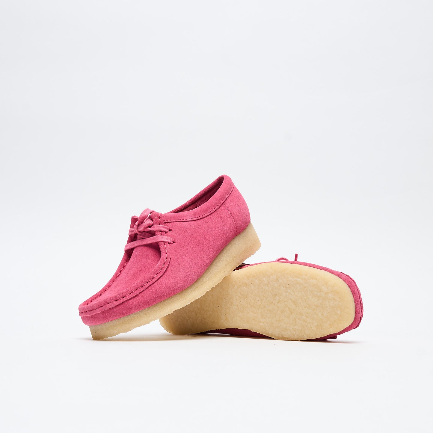Clarks Originals - Women Wallabee Suede (Pink Interest)