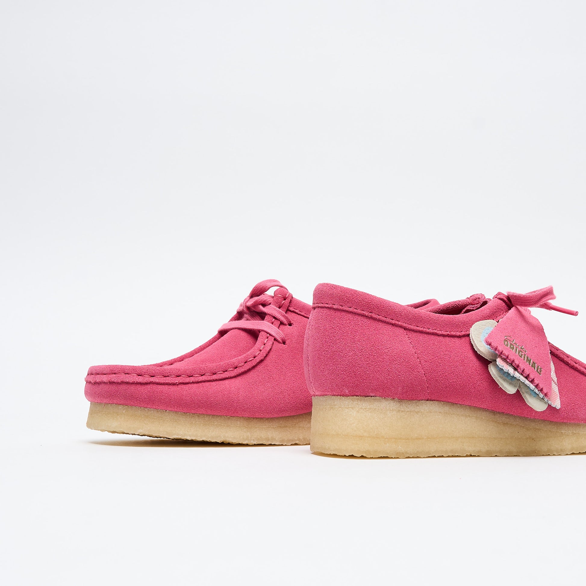 Clarks Originals - Women Wallabee Suede (Pink Interest)