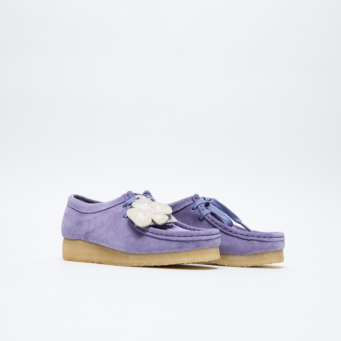 Clarks Originals - Women Wallabee Suede (Purple Interest)