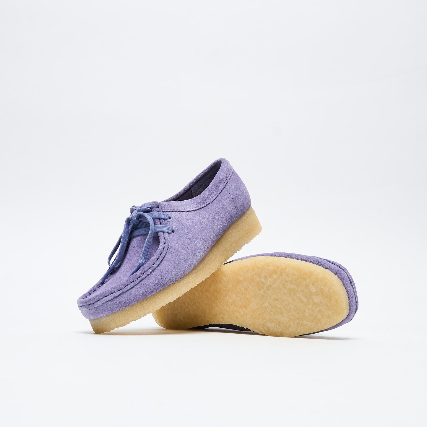 Clarks Originals - Women Wallabee Suede (Purple Interest)