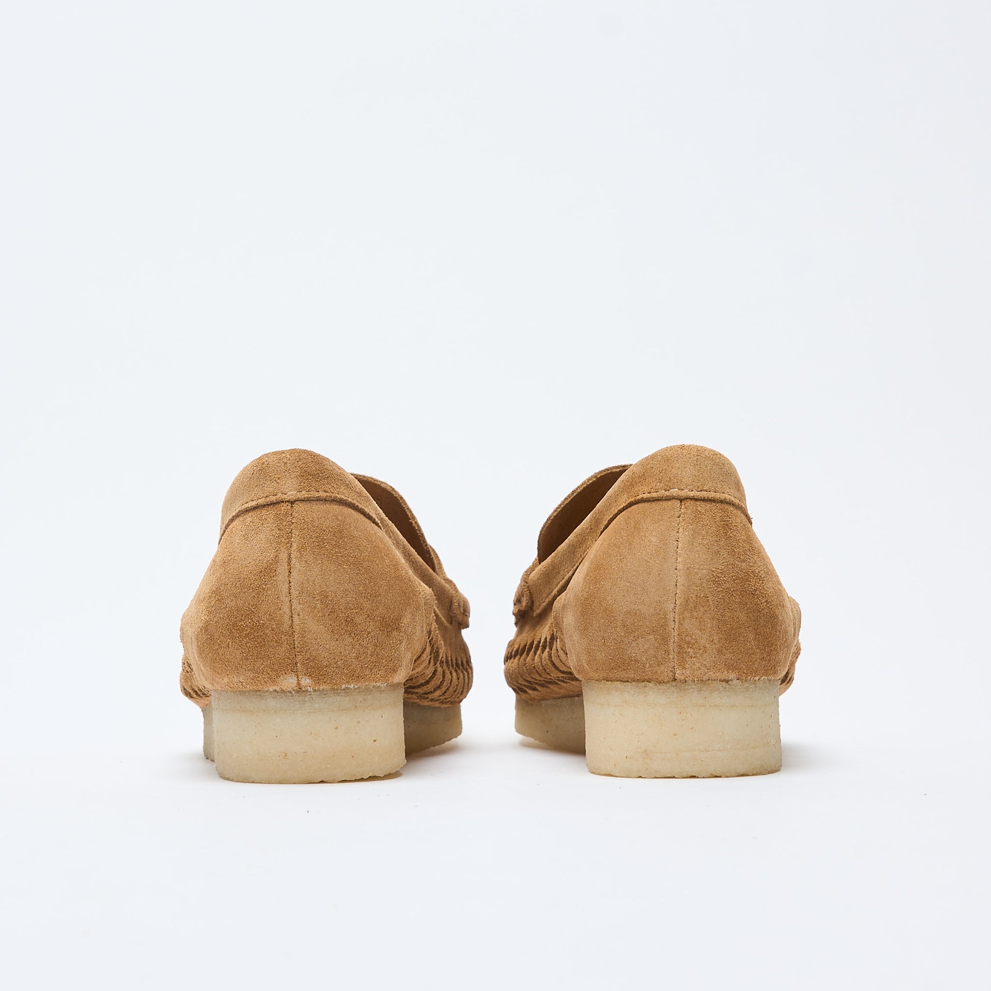 Clarks Originals - Wallabee Loafer Weave (Tan Suede)