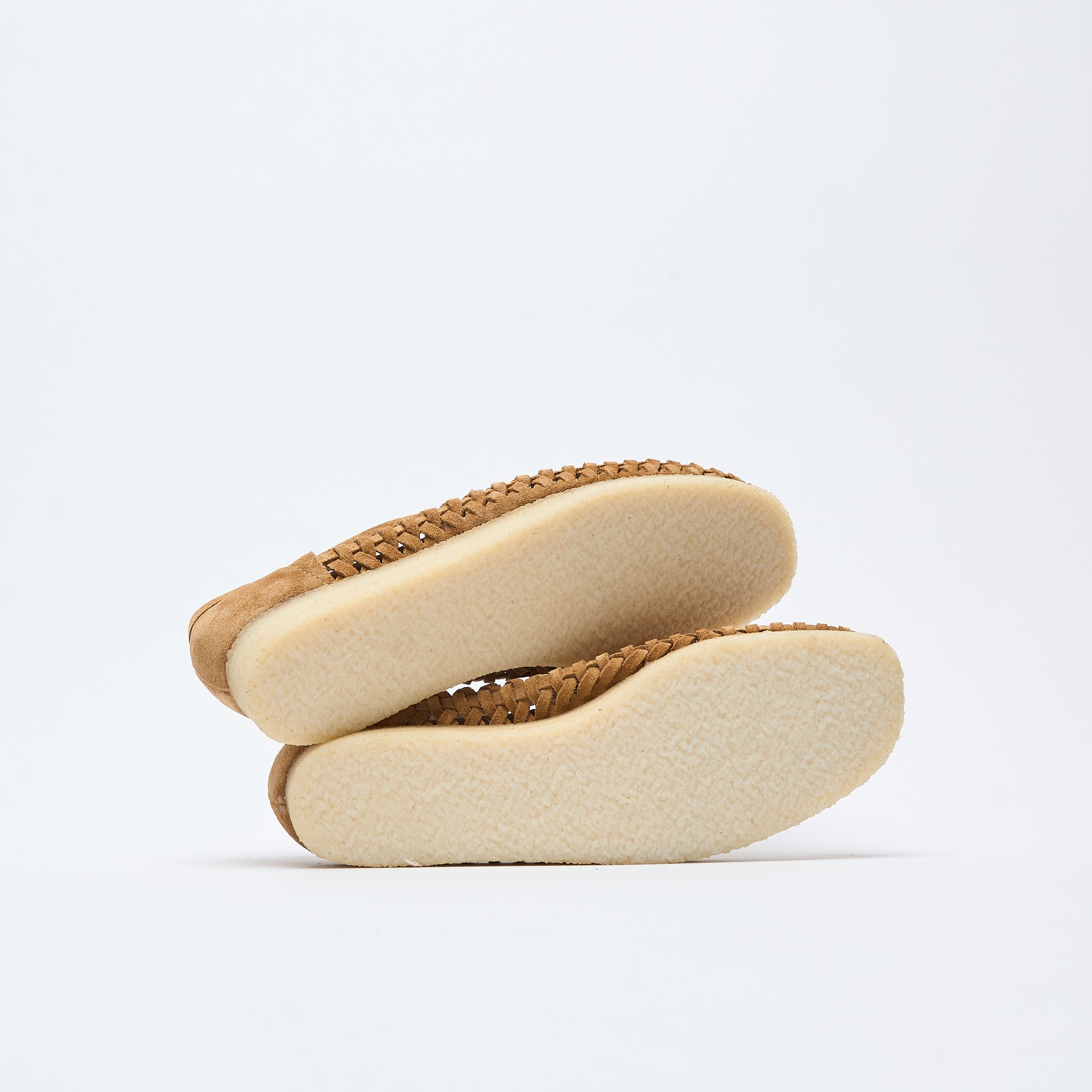 Clarks Originals - Wallabee Loafer Weave (Tan Suede)