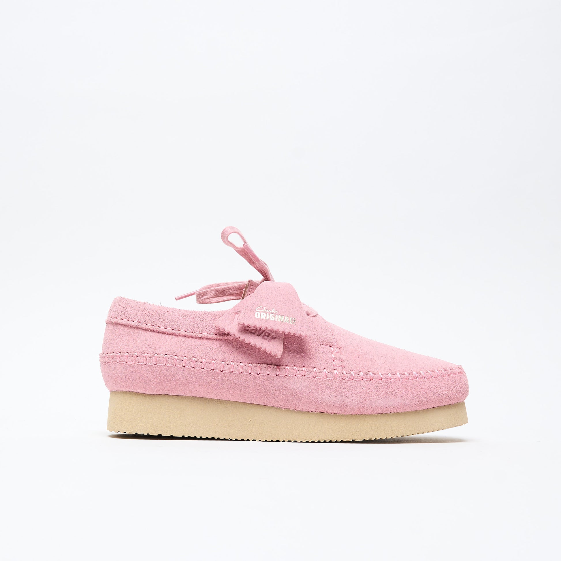 Clarks Originals - Men Weaver Suede (Pink)