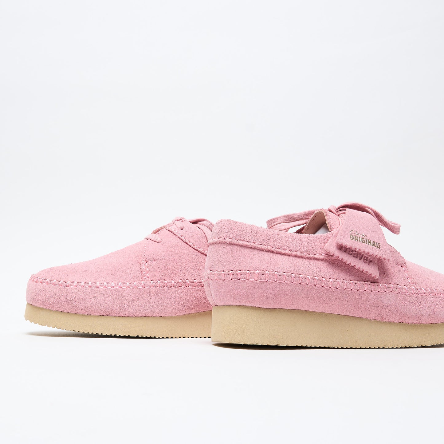 Clarks Originals - Men Weaver Suede (Pink)