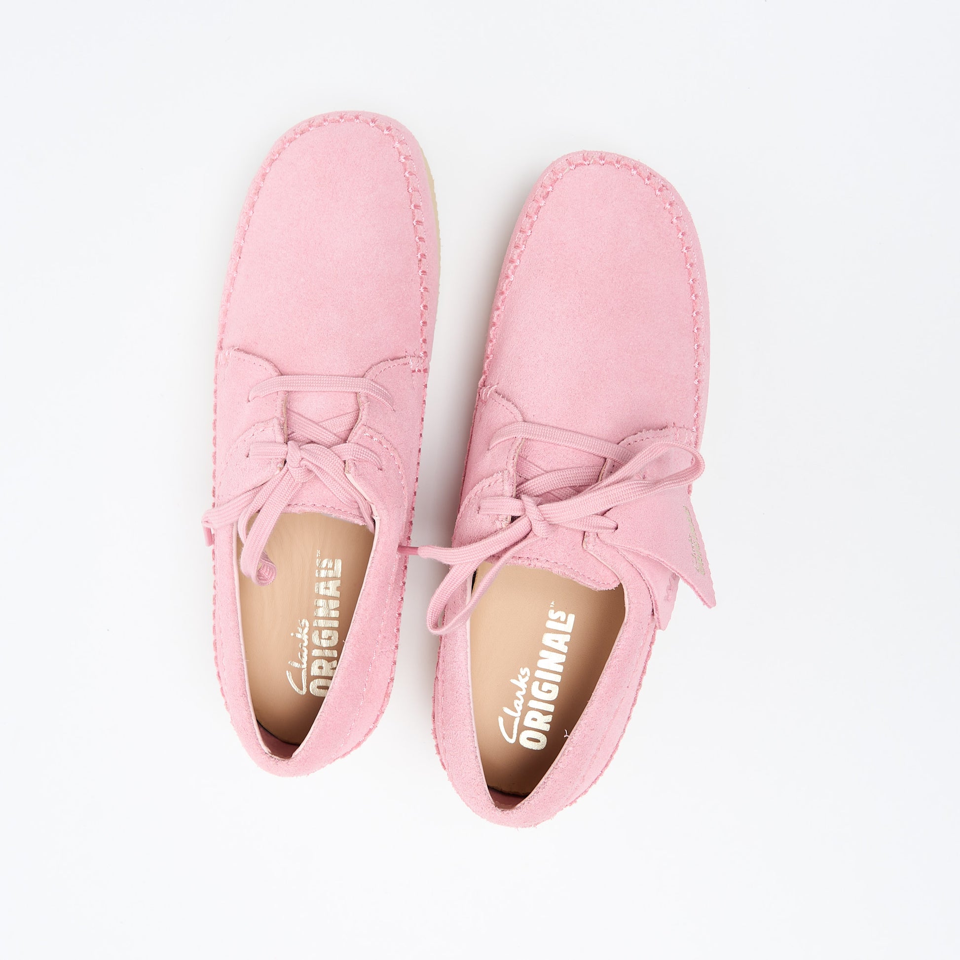 Clarks Originals - Men Weaver Suede (Pink)