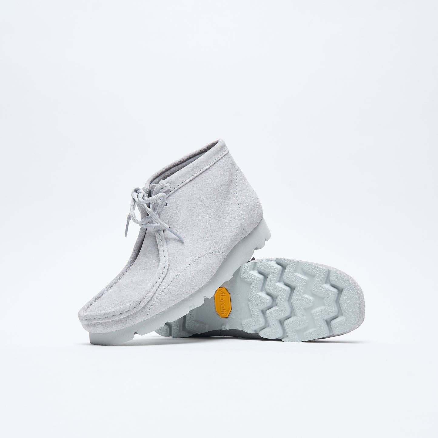 PAF x Clarks Originals - Wallabee Boot (Grey/Blue Suede)