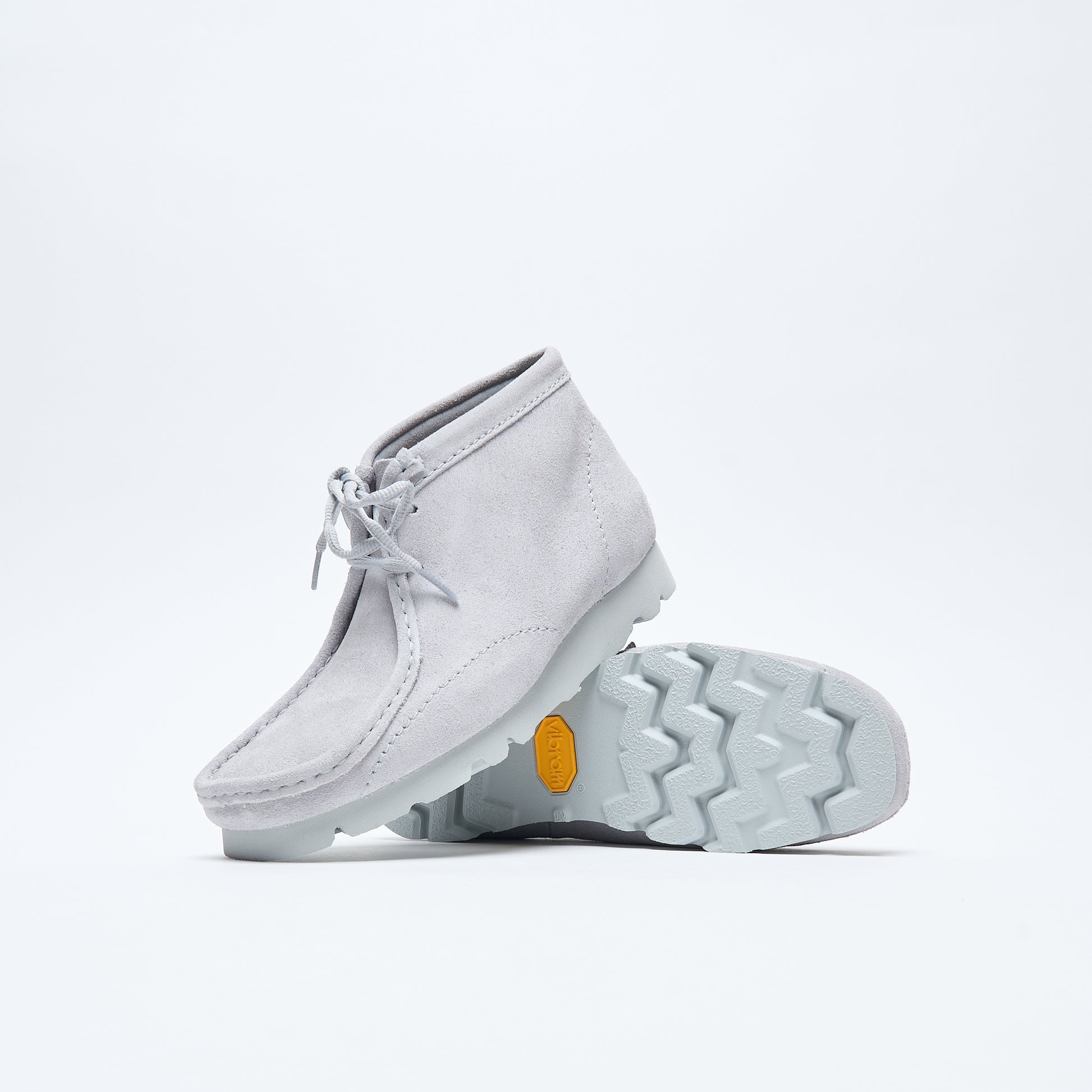 PAF x Clarks Originals - Wallabee Boot (Grey/Blue Suede)