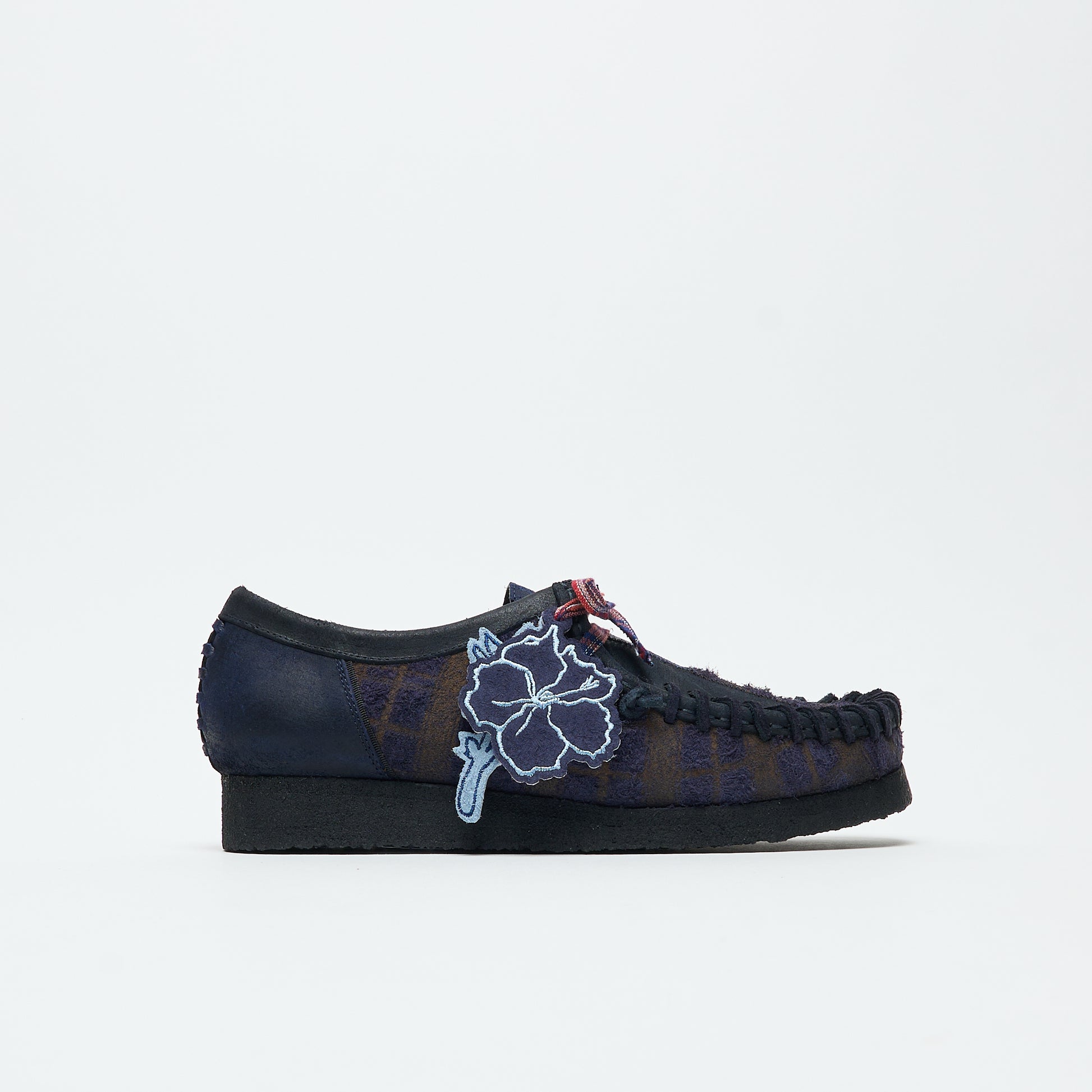 Nicholas Daley x Clarks Originals - Wallabee Combi (Navy)