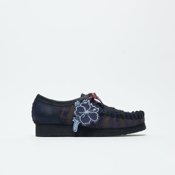 Nicholas Daley x Clarks Originals - Wallabee Combi (Navy)