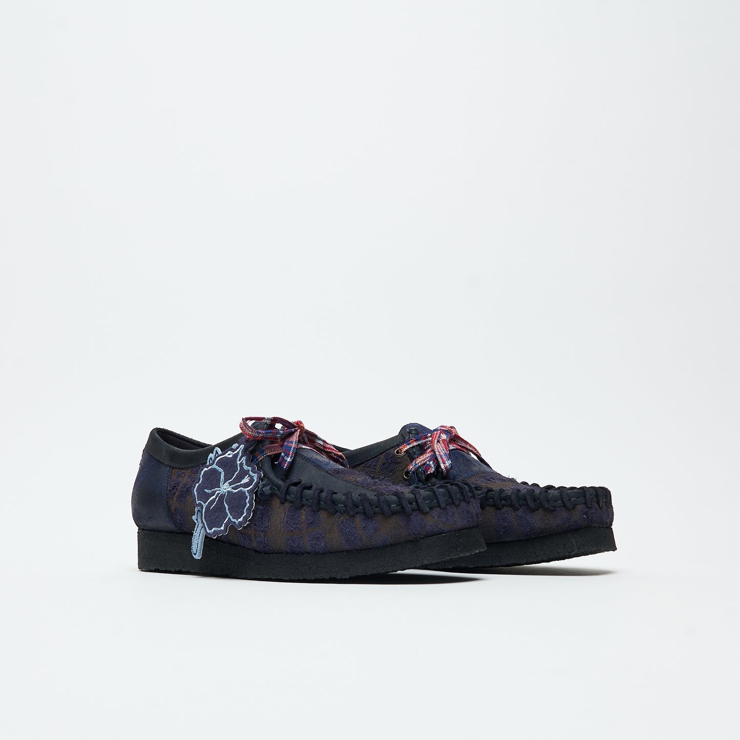 Nicholas Daley x Clarks Originals - Wallabee Combi (Navy)