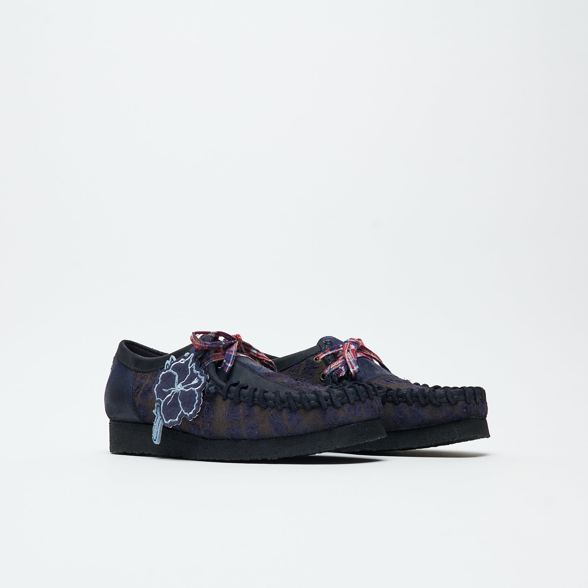 Nicholas Daley x Clarks Originals - Wallabee Combi (Navy)
