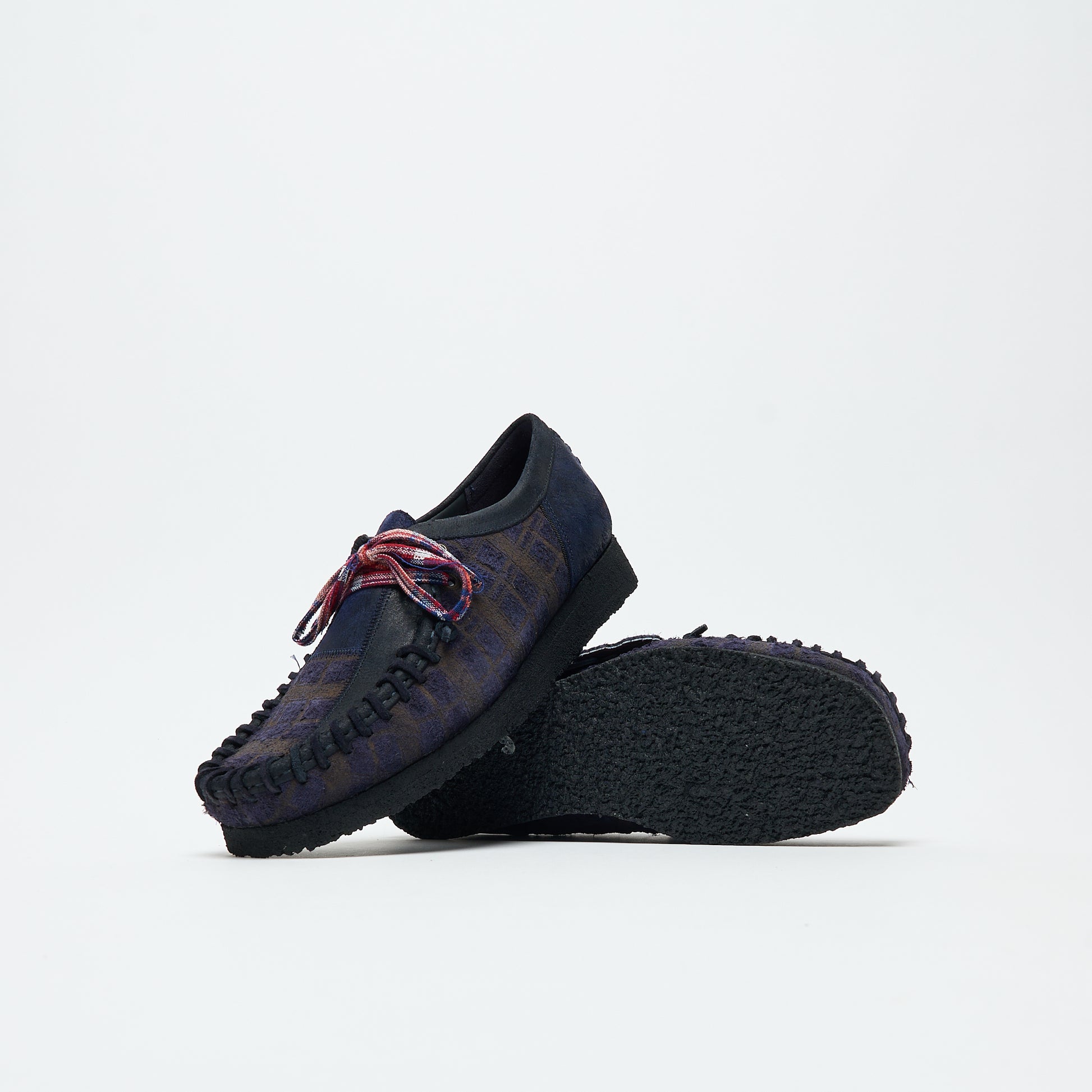 Nicholas Daley x Clarks Originals - Wallabee Combi (Navy)