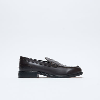 Clarks Signature - CraftJames Low Leather (Brown Croc)